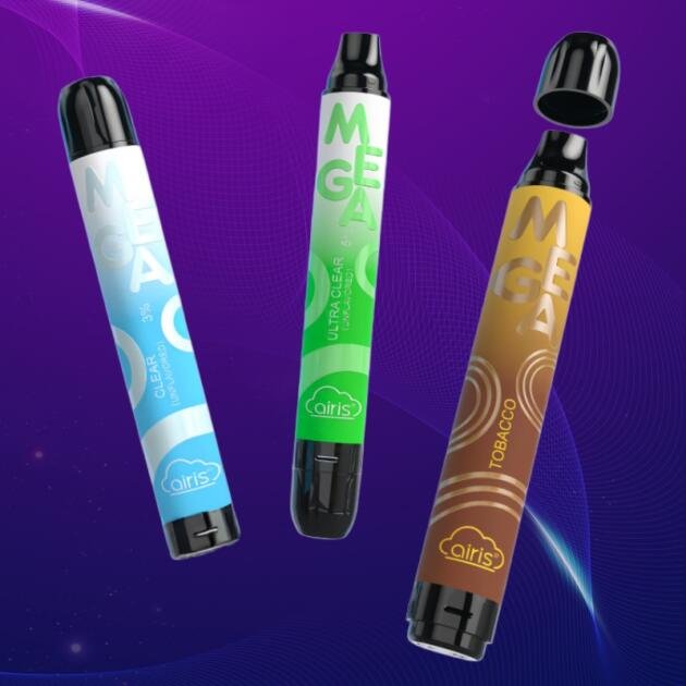 MEGA 3000 Disposable Vape – Unflavored & Tobacco | 3% / 5% Nic | 8 Options