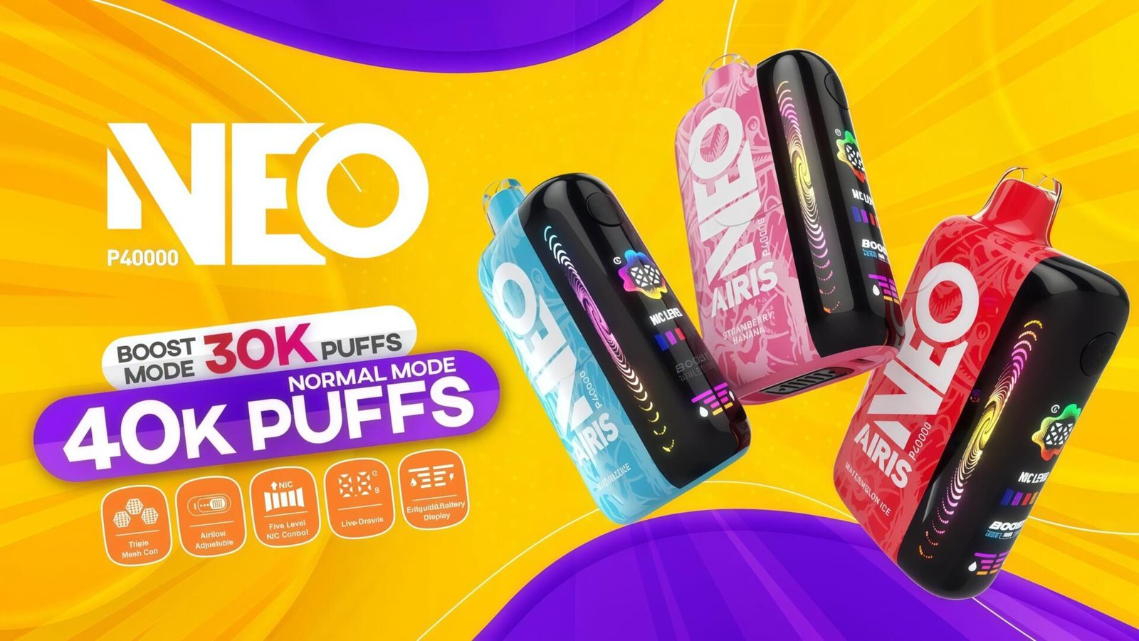 Airis Neo P40000 Disposable Vape